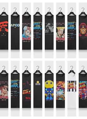 Kith C系列街头霸者系列纯棉T恤2025 11