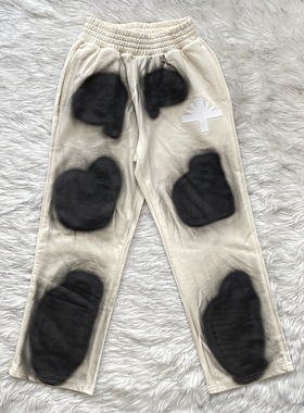 Vertabrae Spotted Pants 欧美潮流男女同款运动休闲长裤