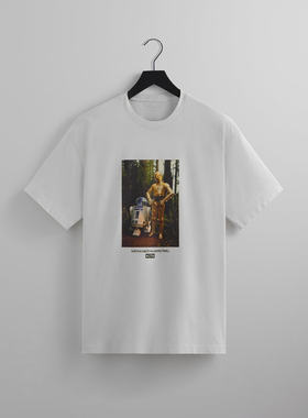 STAR WARS/Kith Droids Vintage Teex星球大战系列机器人复古t恤