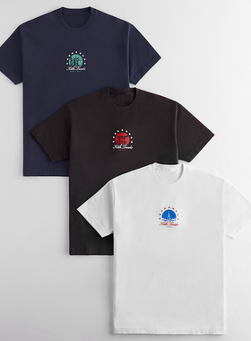 Kith TreatsParis/NewYork/ Tokyo Tour Tee 夏季新品圆领纯棉t恤