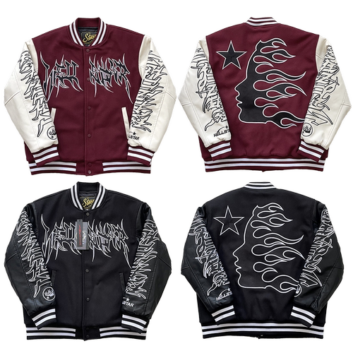 Hellstar Studios Friends Family Jacket欧美高街重工艺刺绣夹克