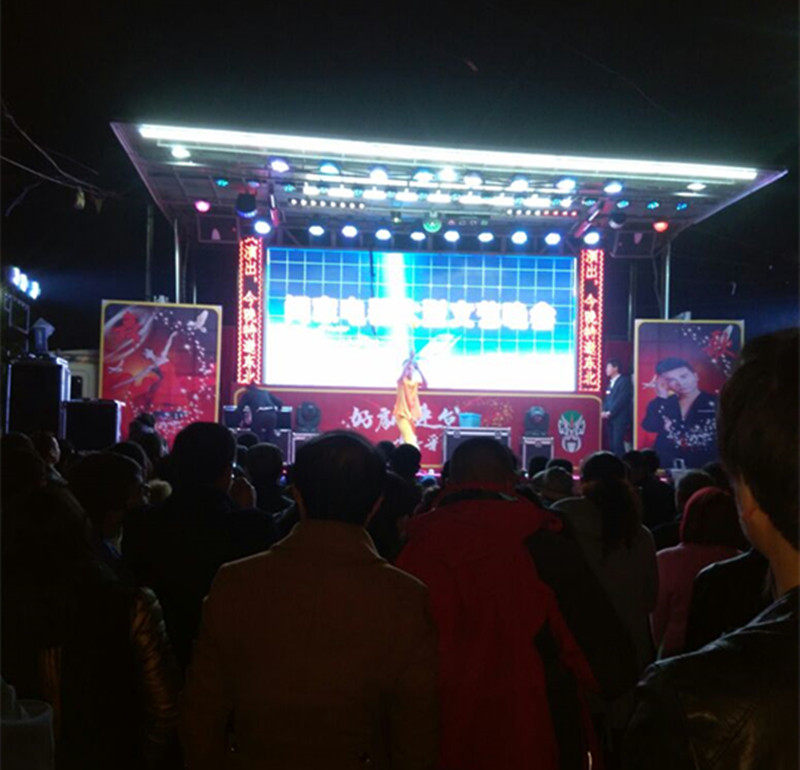 江淮大型舞台车演出车6.8厢长7.6米流动舞台演出车文化下乡表演车