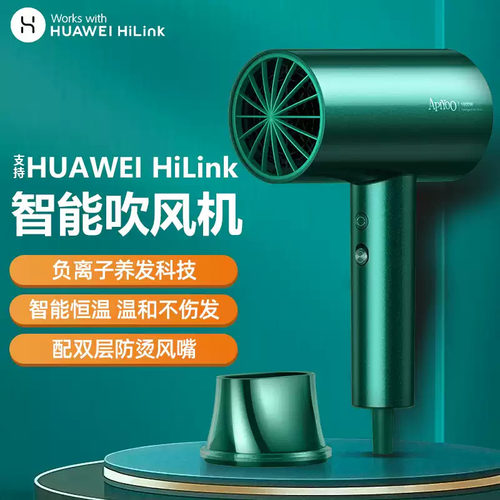 ApiYoo 艾优1800W智能负离子电吹风机 大风恒温速干双重温控
