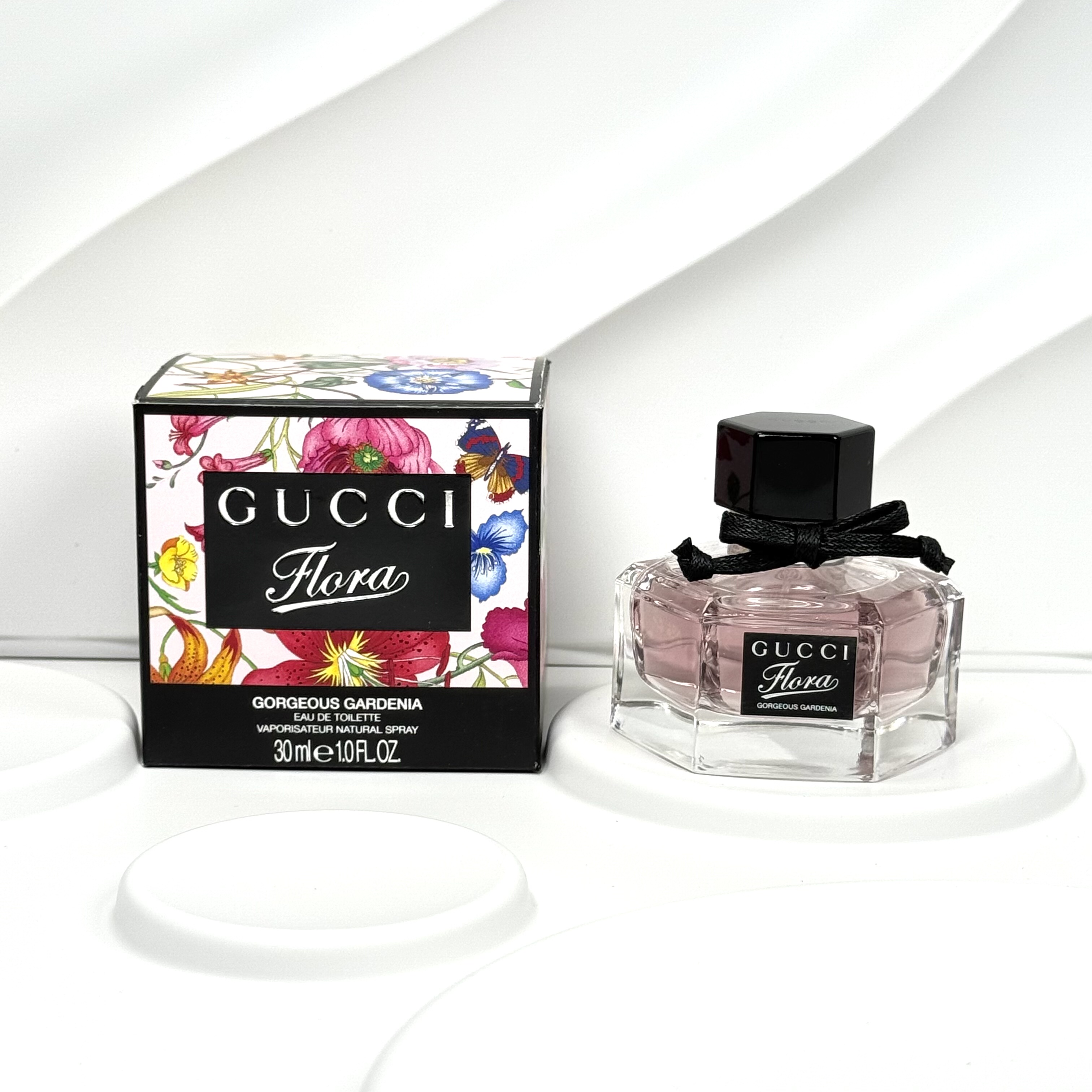 老款老版花之舞绚丽栀子花淡香水EDT古奇Gorgeous gardebia绝版