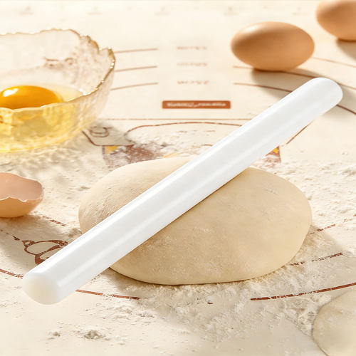 塑料擀面杖PP翻糖不粘擀面棍家用烘焙蛋糕模具厨房工具饺子皮面棒