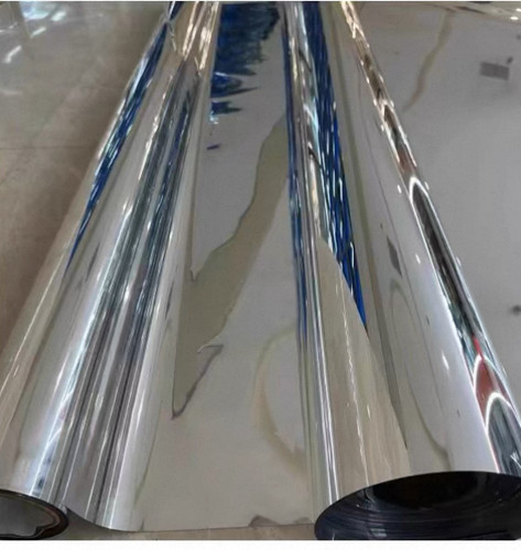 加厚金银双面镜面纸水波纹纸摄影道具拍照写真拍摄镭射反光纸1.5m