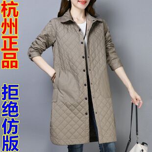 胖MM妈妈夹棉衬衫 女装 外套 羽绒棉衣女轻薄棉袄秋冬宽松大码 大码