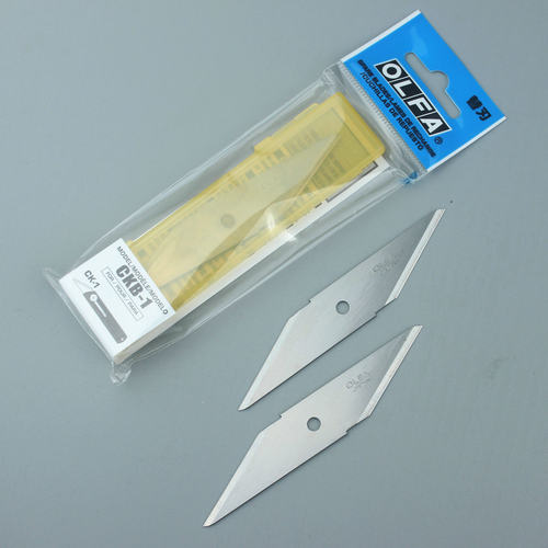 OLFA爱利华双头刀片1mm厚不锈钢