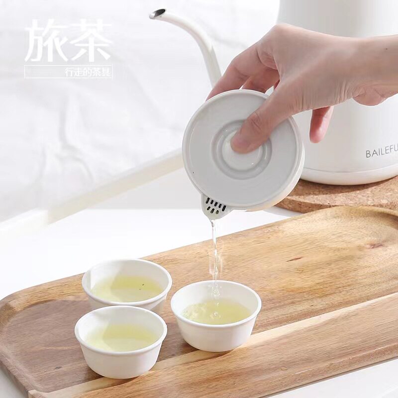 旅行茶具可循环使用便携式孙小美图片