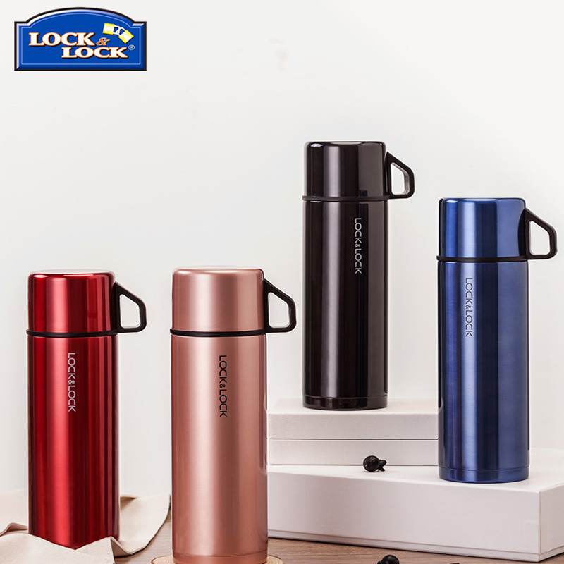 乐扣保温杯杯盖可喝水，免费刻字