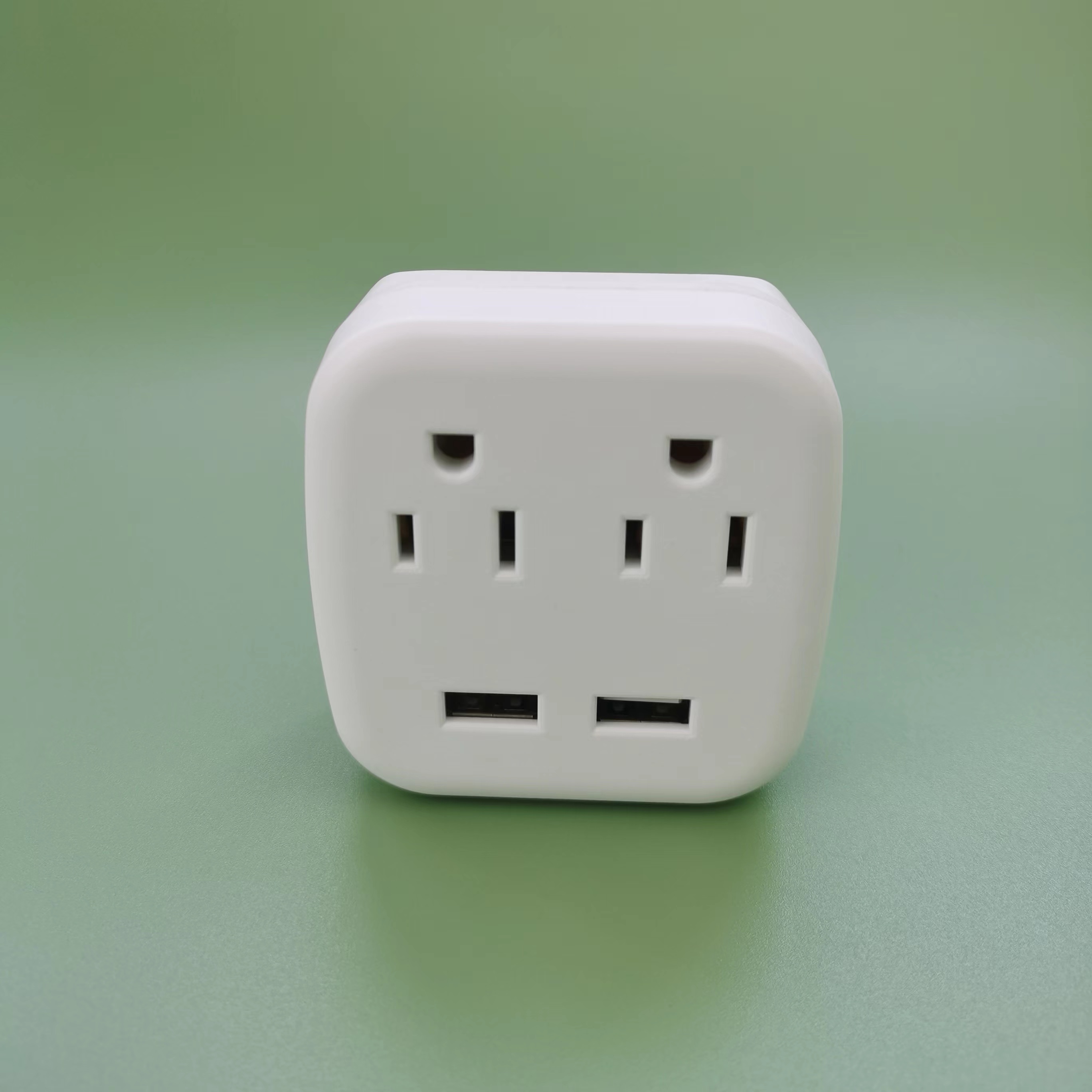 美标美规无线电源插座转换器中国台湾插排接线板美式加拿大排插