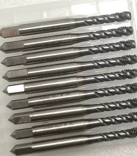 日本OSG/YAMAWA螺旋机用丝锥镀钛盲孔专用丝攻M345681012-36MM