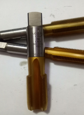 M20X1.5/M22X1.5日本进口二手镀钛直槽机用丝攻高速钢HSSE中细牙