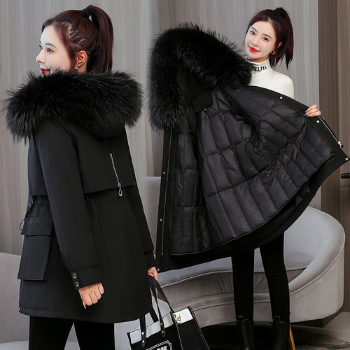 一衣三穿女可拆卸棉服外套派克服