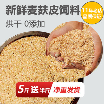 新鲜现磨小麦麸皮麸皮喂鸡饲料