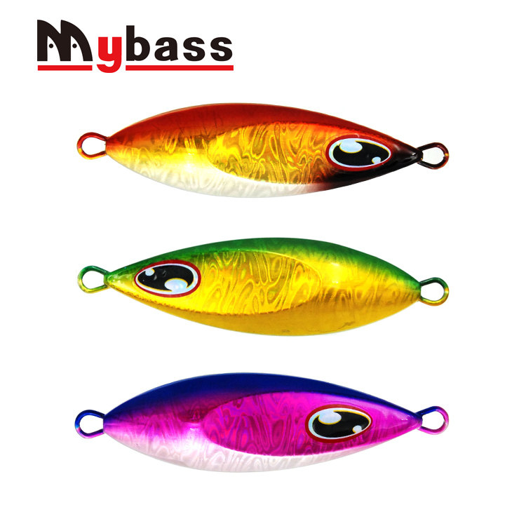 MyBASS SLOWJIGGING龙眼慢摇铁板海钓夜光铁板快抽慢摇铅鱼路亚饵