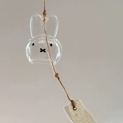 日系可爱米菲兔风铃挂件户外挂饰