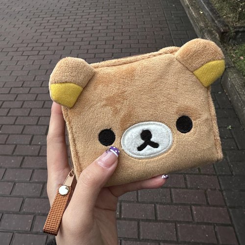 轻松熊日系便携卡通收纳包少女心