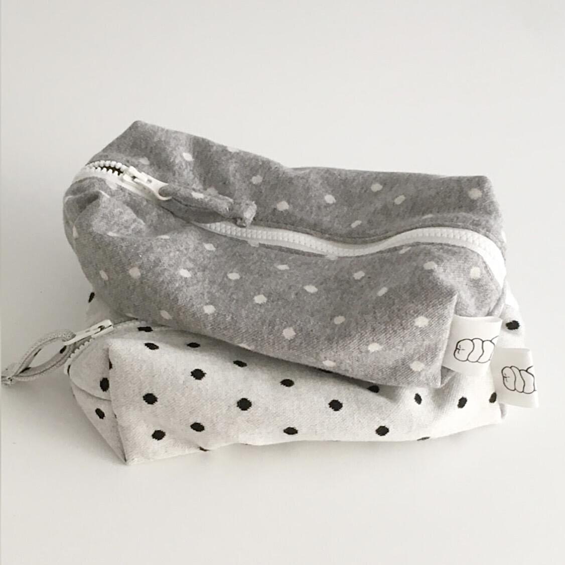 韩系ins风波点笔袋新款高颜值