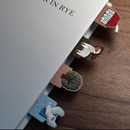 不织布绝美书签手绘毛毡刺绣女小众精致创意高颜值礼物小学生手工