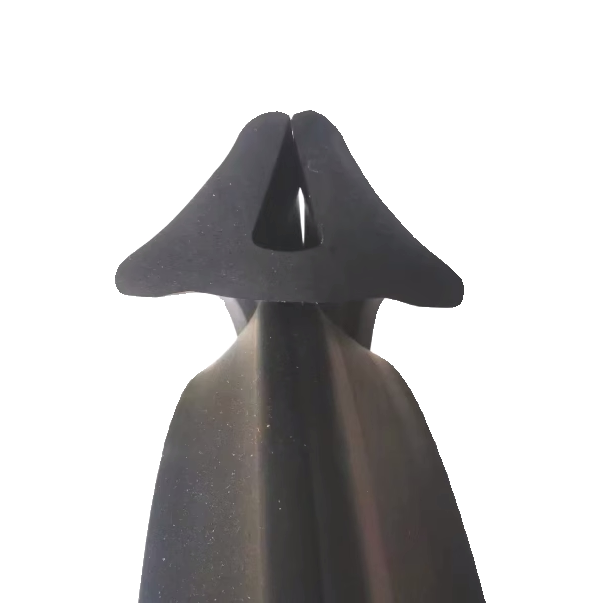 燕尾型橡胶密封条三元乙丙燕尾密封条止浆条桥梁端口模板造型胶条