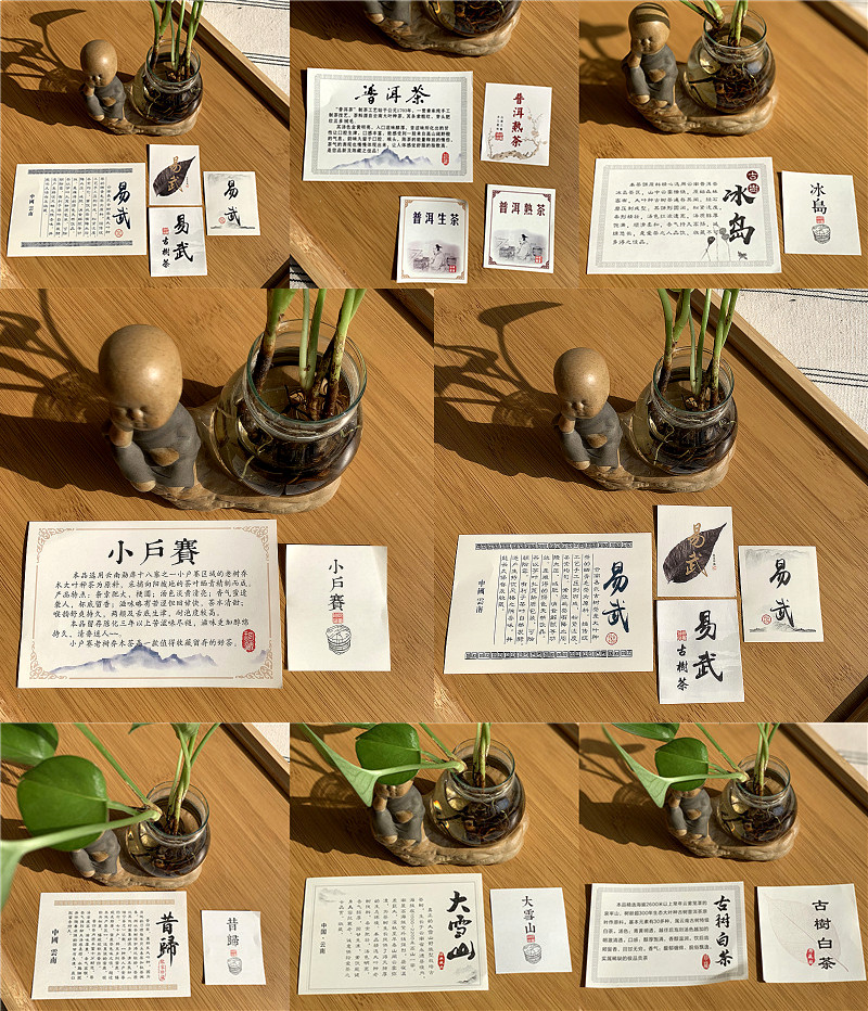 普洱茶饼内飞说明 冰岛/班章/昔归/普洱古树茶曼松七子饼茶小内飞使用感如何?