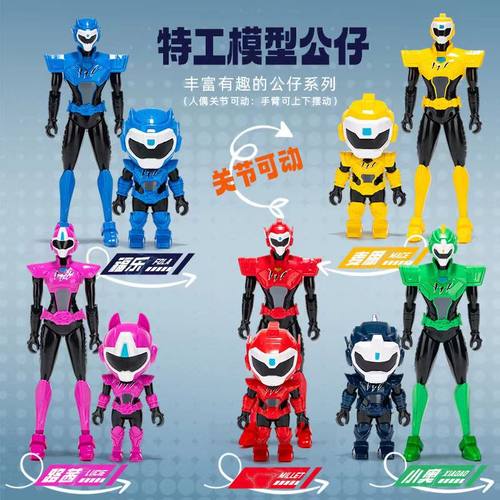 MINIFORCE/迷你特工队手动模型