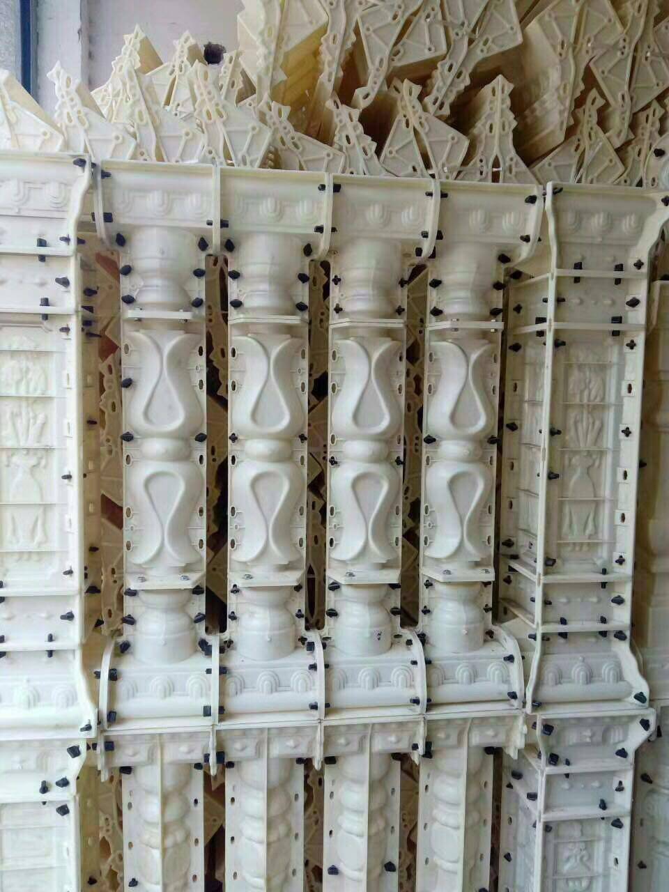 方葫芦花瓶柱欧式水泥栏杆模具阳台扶手加厚现浇连体模型模子