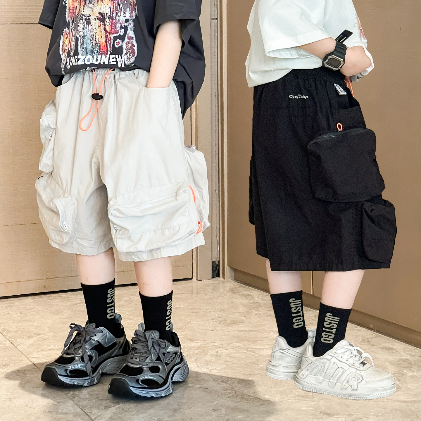 男童裤子儿童夏装2025新款