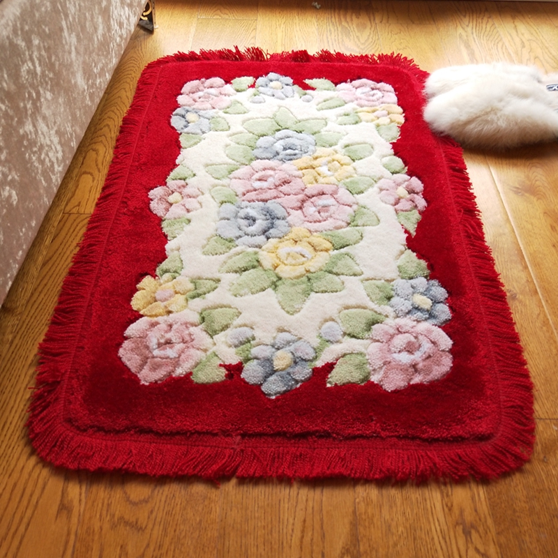 红色入户门地垫进门垫门口脚垫