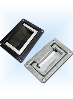 控制机箱把手工业提手LS523配电柜门拉手PL002-2工具箱折叠暗拉手