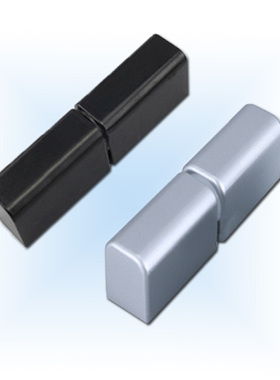 衣柜门快装CL203-1锌合金黑色合页家用橱柜门脱卸铝框门抽屉铰链