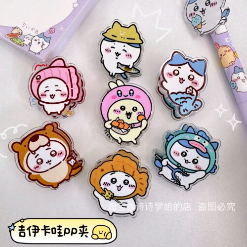 吉伊卡哇学生可爱双面亚克力pp夹