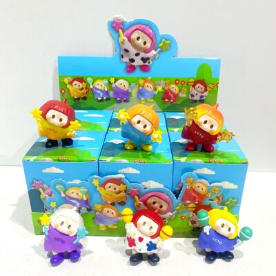 YOYO右右酱可爱卡通手办盲盒手办
