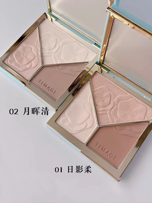 彩棠TIMAGE高光修容一体盘三色哑光提亮鼻影阴影高光遮瑕