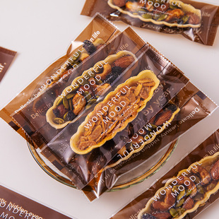 糯米船包装袋焦糖杏仁饼干盒饼干包装盒牛轧酥机封饼壳牛轧生巧棒