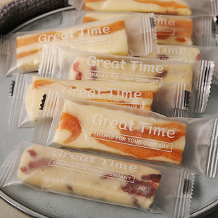 芒果草莓奶糕之恋机封包装袋子手工奶酥枣泥核桃糕蛋卷奶酥包装袋