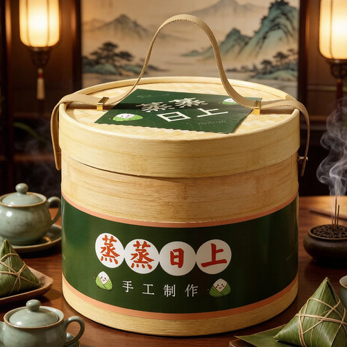 端午安康粽子包装盒2026端午节礼品员工福利酒店送礼手提盒子定制