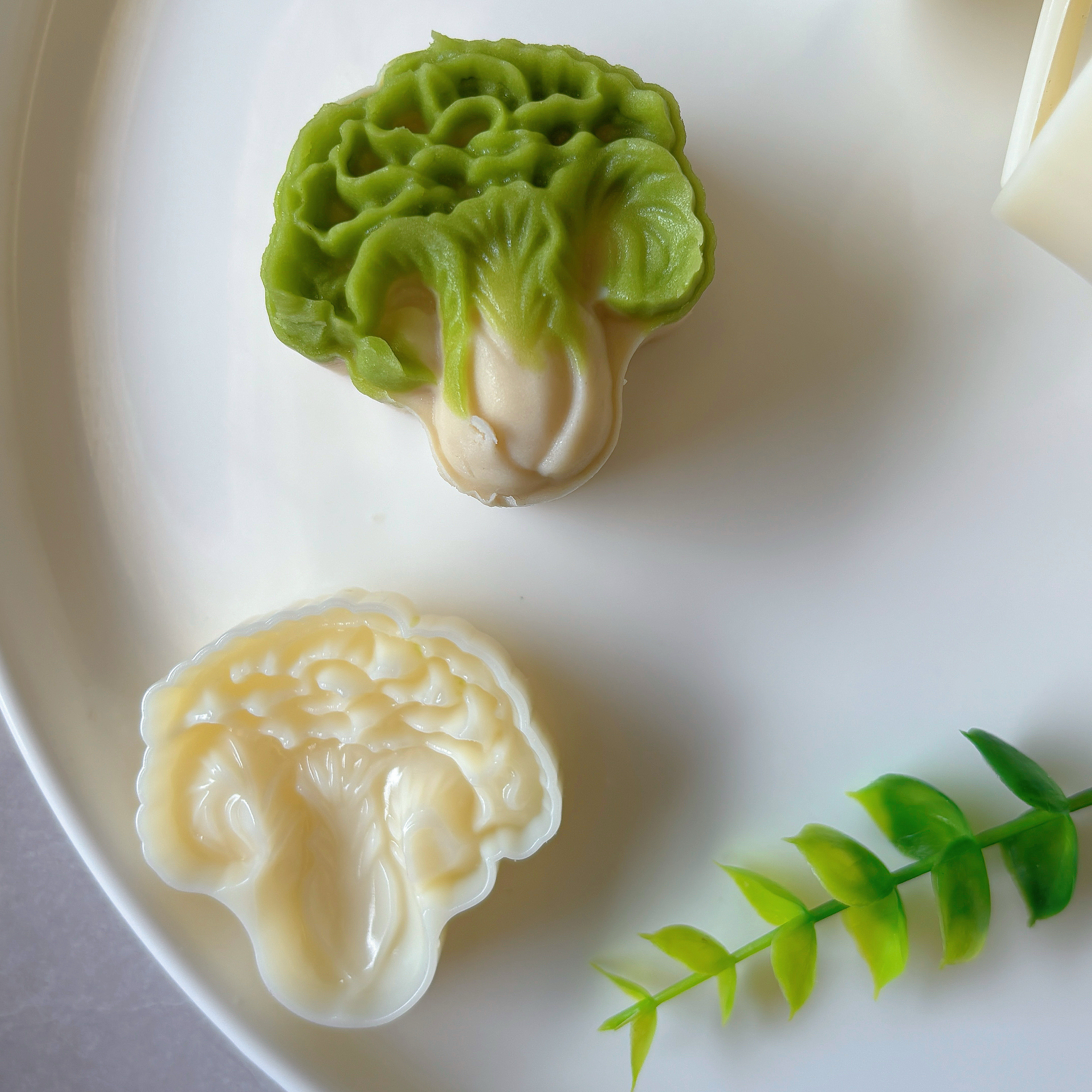 玉白菜月饼模百财发财绿豆糕模中秋节中式果子手压模山药糕模50g