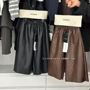 【冬&winter】韩女皮裤’穿搭（谁懂~好搭配感25d066~小宝家