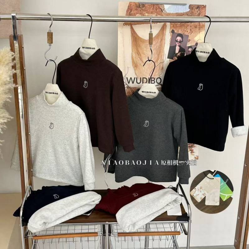 【冬&winter】：秋·入门款‘袜子’半高领打底‘25d002~小宝家