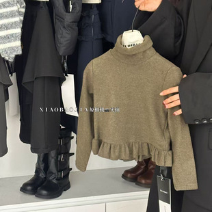 【冬&winter】这个秋冬最韩的配色~咸菜绿内搭25d076~小宝家