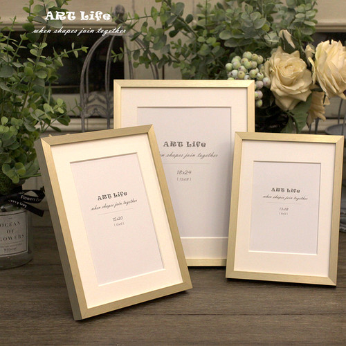 出口北欧相框铝合金玻璃面板简约