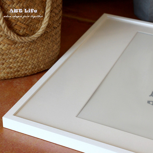 画框相框鹅掌楸北欧纯实木出口