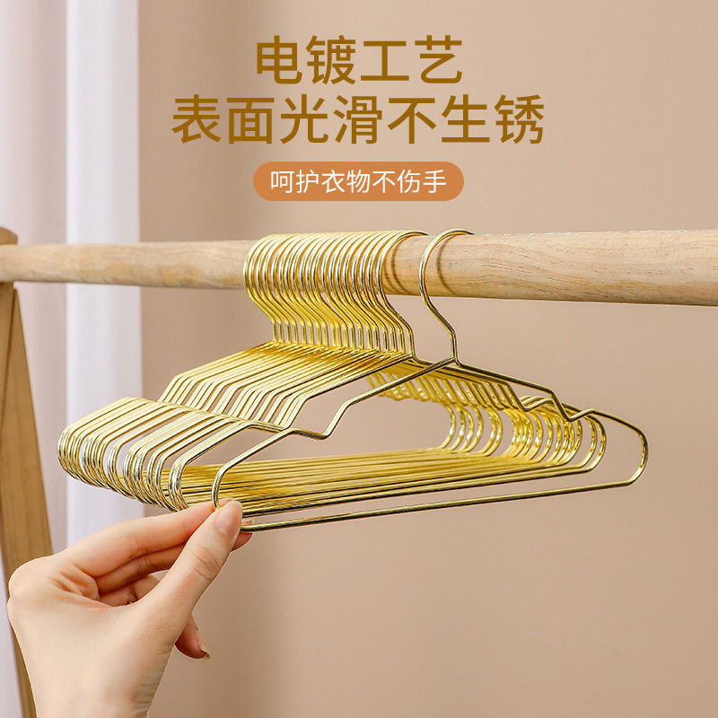 宠物店宠物衣架金色迷你衣架泰迪猫咪狗狗金属小型衣撑晾晒小衣架