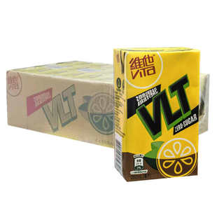 香港进口维他无糖柠檬茶原味0糖0卡 250ml*24盒整箱饮料涩得起