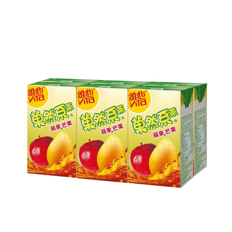 香港进口维他奶维他果然系茶 低糖苹果芒果250ml*24盒/箱港版,咖啡/麦片/冲饮,果味/风味/果汁饮料,淘宝优惠券,粉丝福利购,淘宝优惠卷