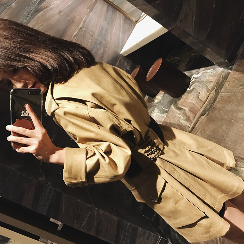 Ç®·òÈËCHINSTUDIO º«°æ´º¼¾ÊÕÑü·çÒÂÅ®Öг¤¿î¿íËÉ´óÒÂÅ®×°ÍâÌ׳±