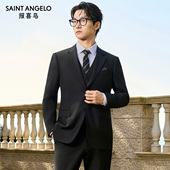 新款 报喜鸟26春季 男士 商务正装 西裤 结婚西服套装 100%羊毛抗皱