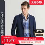 Baoxi Bird Men's Clothing Malls Тот же деловые мужчины повседневные клетчатые костюмы для похудения джентльменная куртка
